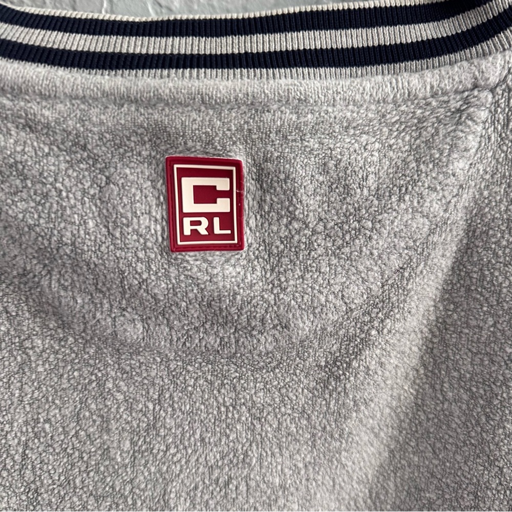 Vintage Chaps Ralph Lauren Crewneck Sweatshirt Gray  Terry Fleece Large - Picture 4 of 7
